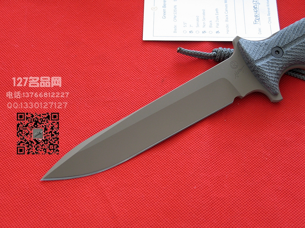 Chris Reeve克里斯里夫Knives: Green Beret7贝雷帽特种部队战术刀