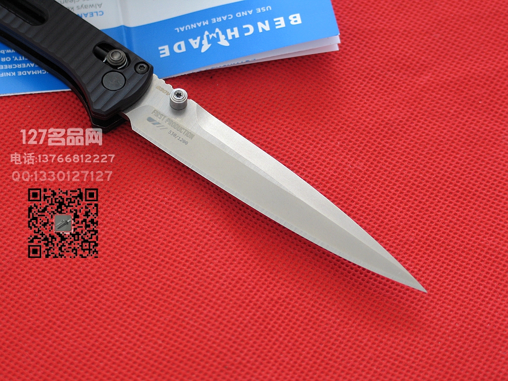 美国蝴蝶BENCHMADE蝴蝶417利剑战术刀127名品