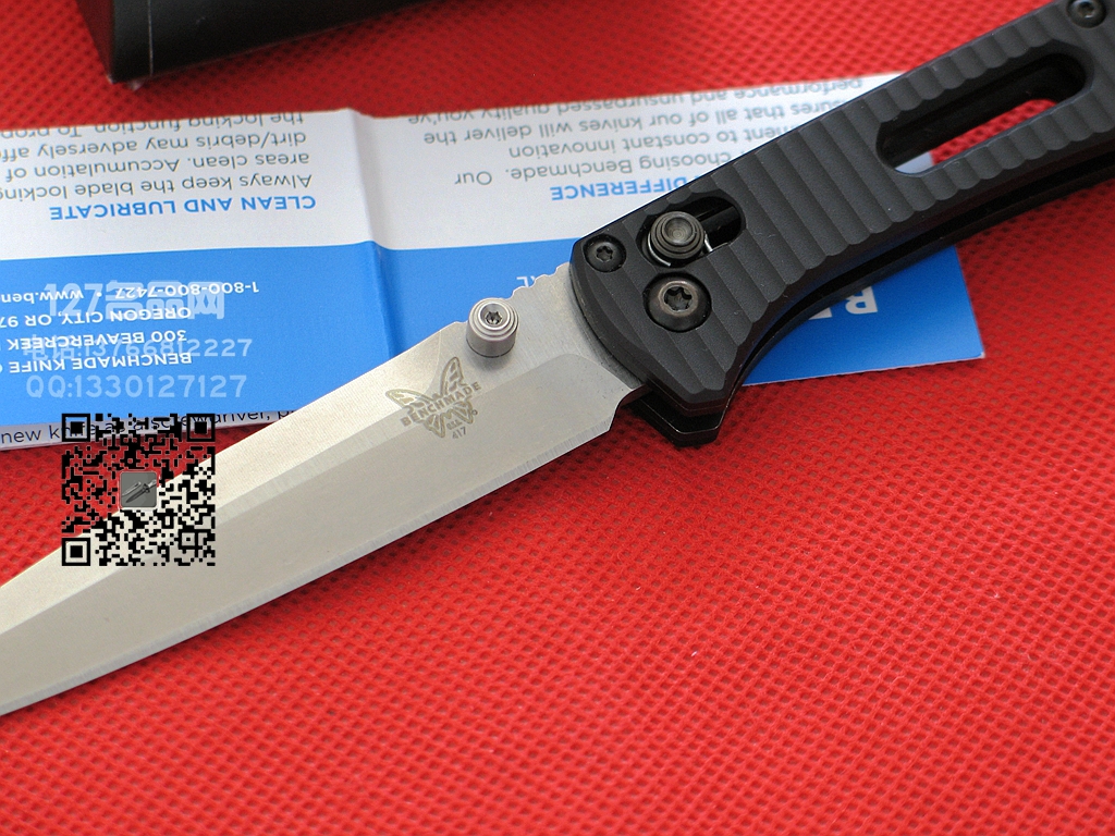 美国蝴蝶BENCHMADE蝴蝶417利剑战术刀127名品