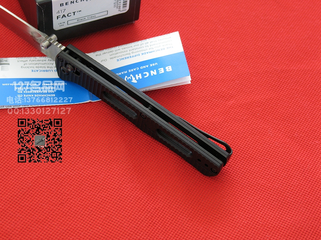 美国蝴蝶BENCHMADE蝴蝶417利剑战术刀127名品