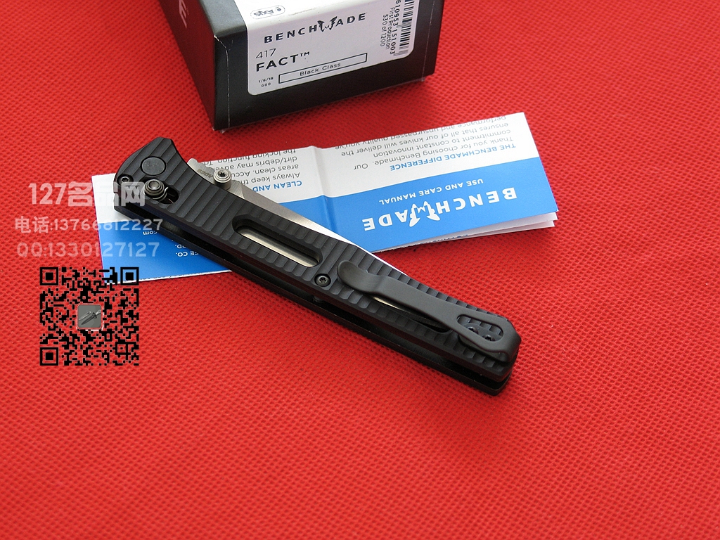 美国蝴蝶BENCHMADE蝴蝶417利剑战术刀127名品