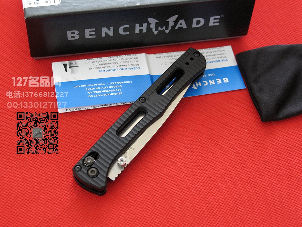 美国蝴蝶BENCHMADE蝴蝶417利剑战术刀127名品