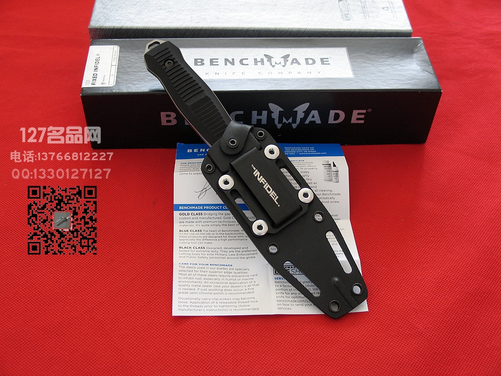 美国蝴蝶BENCHMADE蝴蝶133功击匕首 127名品网