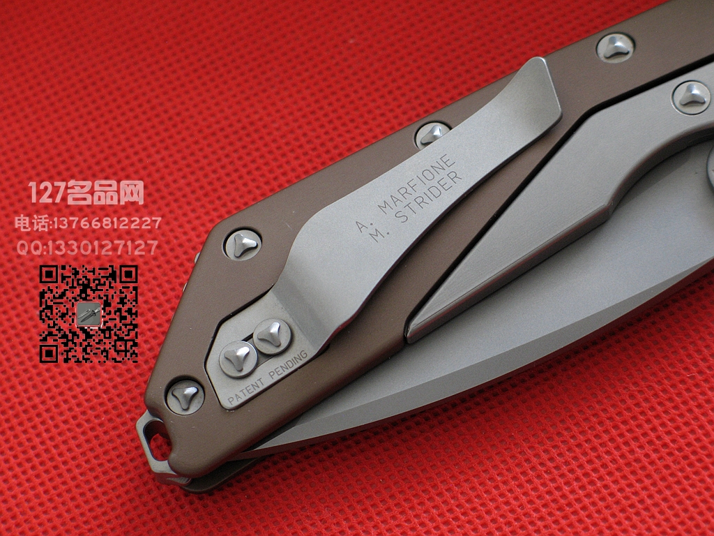 美国MICROTECH微技术153-8合作版半齿沙色战术折刀