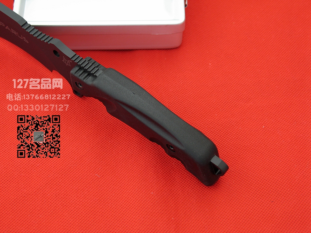 FOX Knives意大利狐狸 9CM06 蓝波 军用求生刀