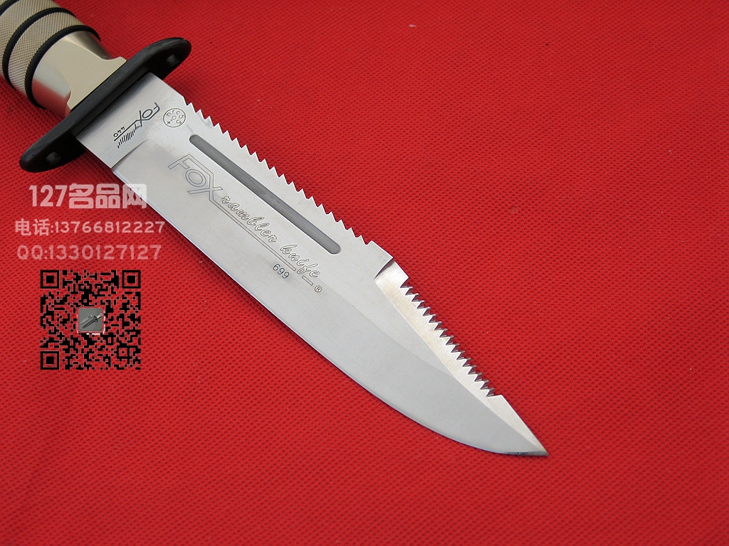 FOX Knives意大利狐狸699 野战生存刀127名品网