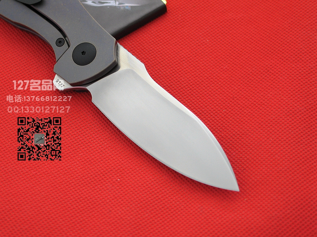 俄罗斯CKF Baugi M390钛合金一体线锁