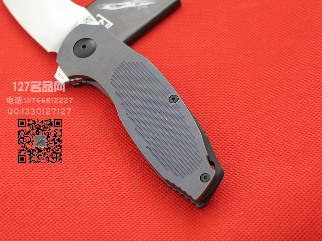 俄罗斯CKF Baugi M390钛合金一体线锁