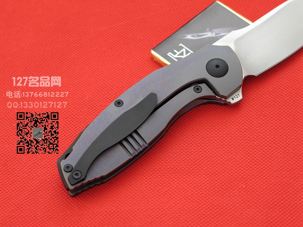 俄罗斯CKF Baugi M390钛合金一体线锁