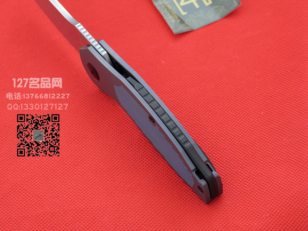 俄罗斯CKF Baugi M390钛合金一体线锁
