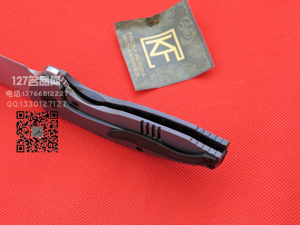 俄罗斯CKF Baugi M390钛合金一体线锁