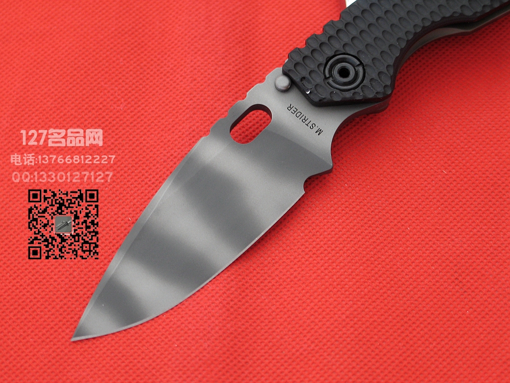 美国挺进者Strider SMF弹坑战术折刀
