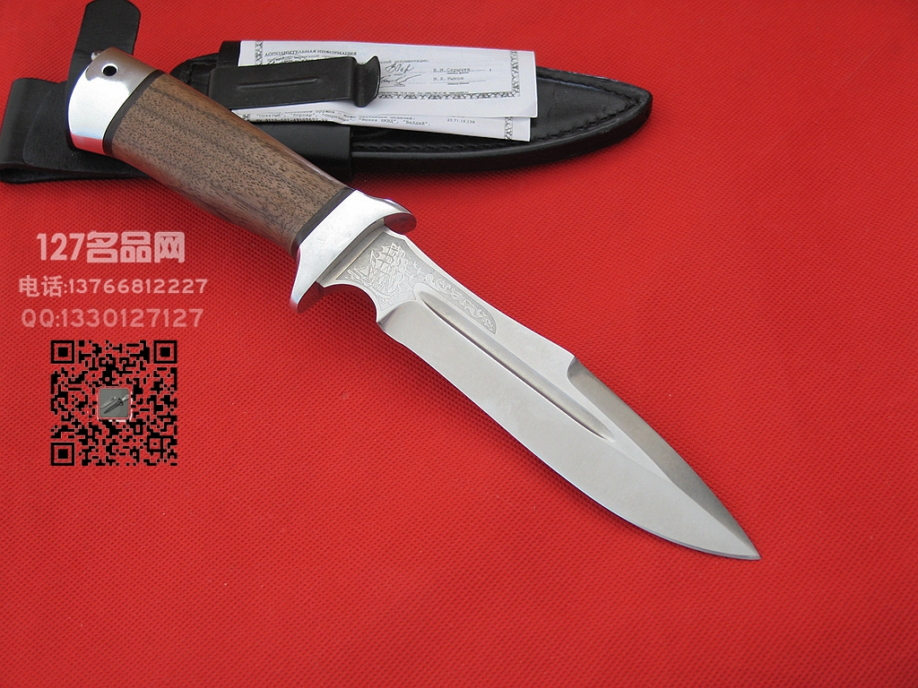 俄罗斯A&R 海盗 俄罗斯猎刀 手工刀127名品网