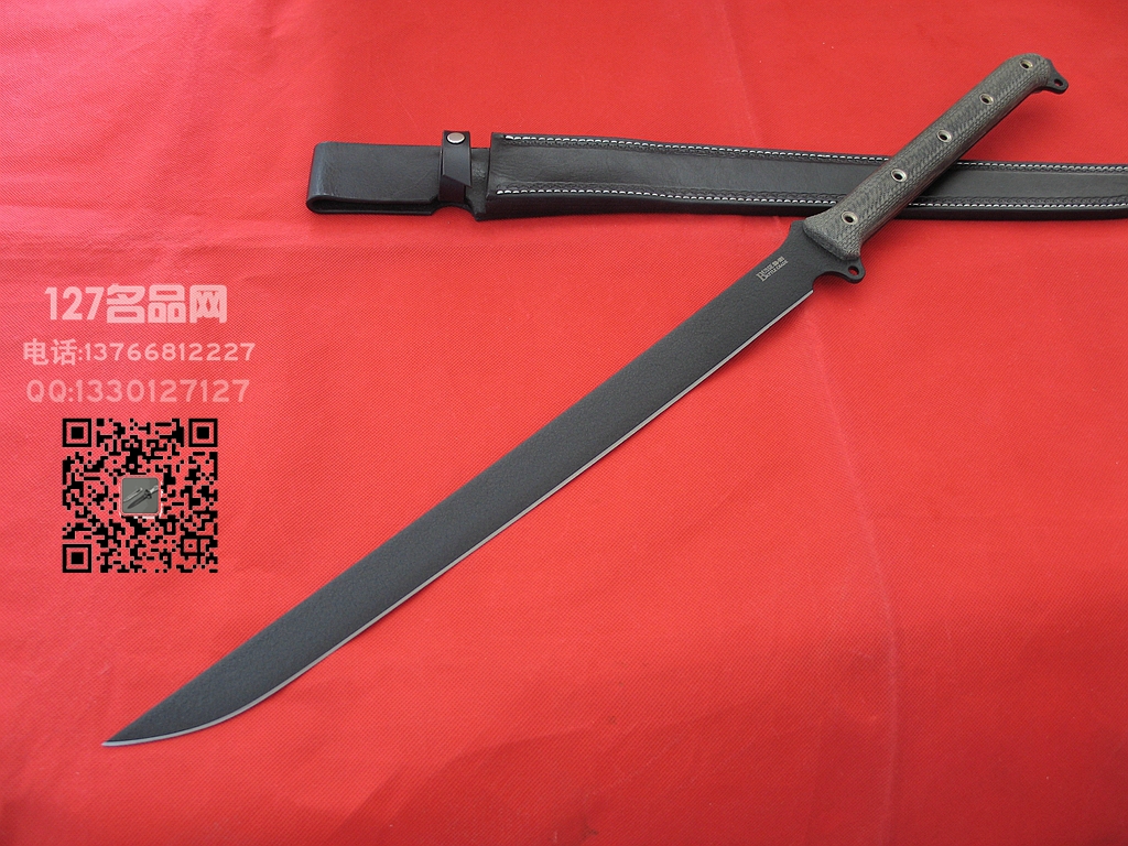 美国巴斯BUSSE 定制版大型战斗刀 名刀收藏网