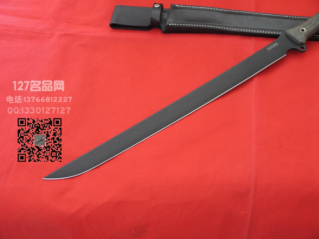 美国巴斯BUSSE 定制版大型战斗刀 名刀收藏网