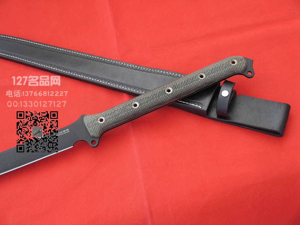 美国巴斯BUSSE 定制版大型战斗刀 名刀收藏网