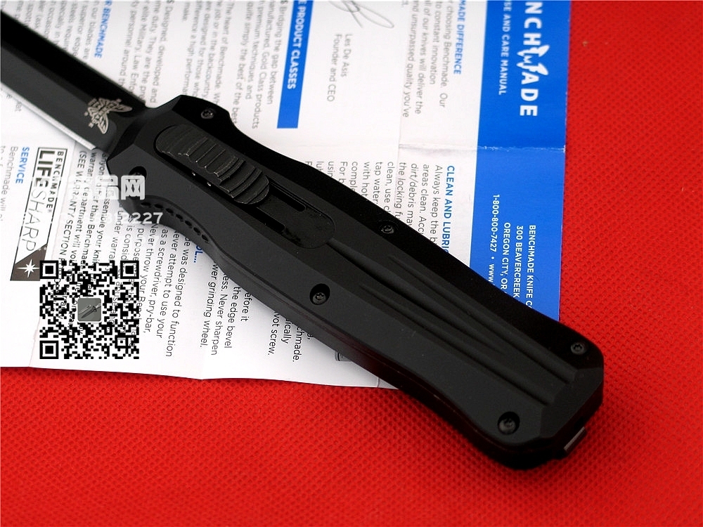 美国蝴蝶Benchmade3320BK君警专用直跳127名品网