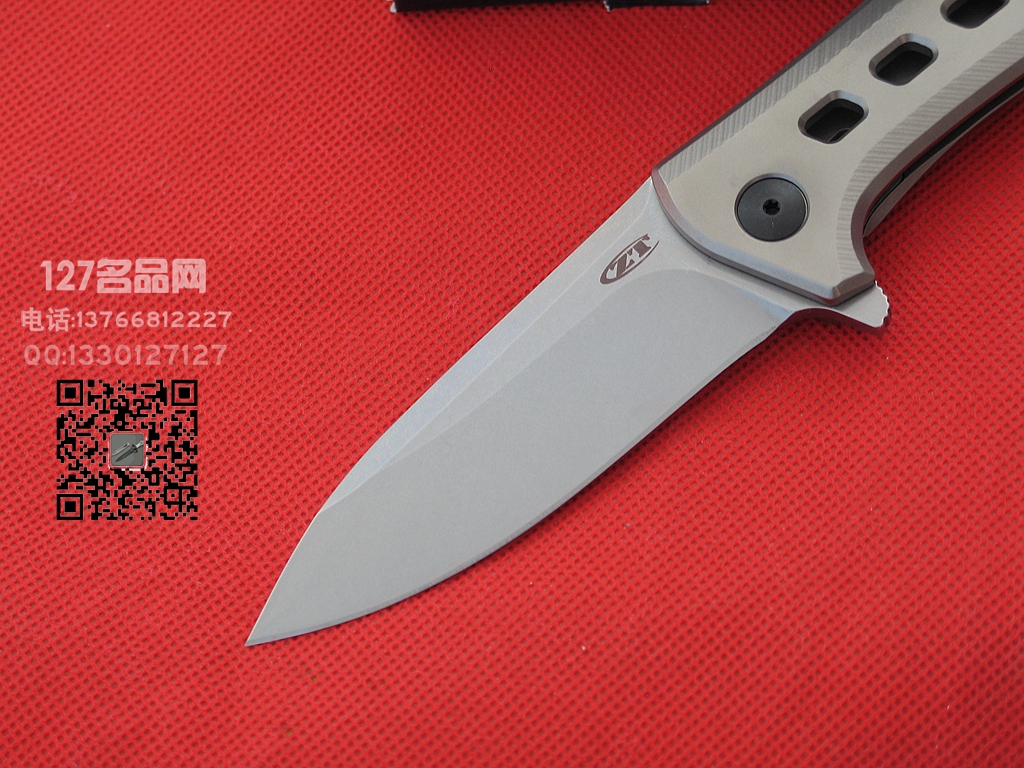 ZT零误差 0801TI 吹雪 升级版全钛柄战术折刀