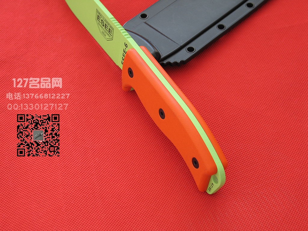美国ESEE 蚂蚁6 北美生存刀战术刀127名品网