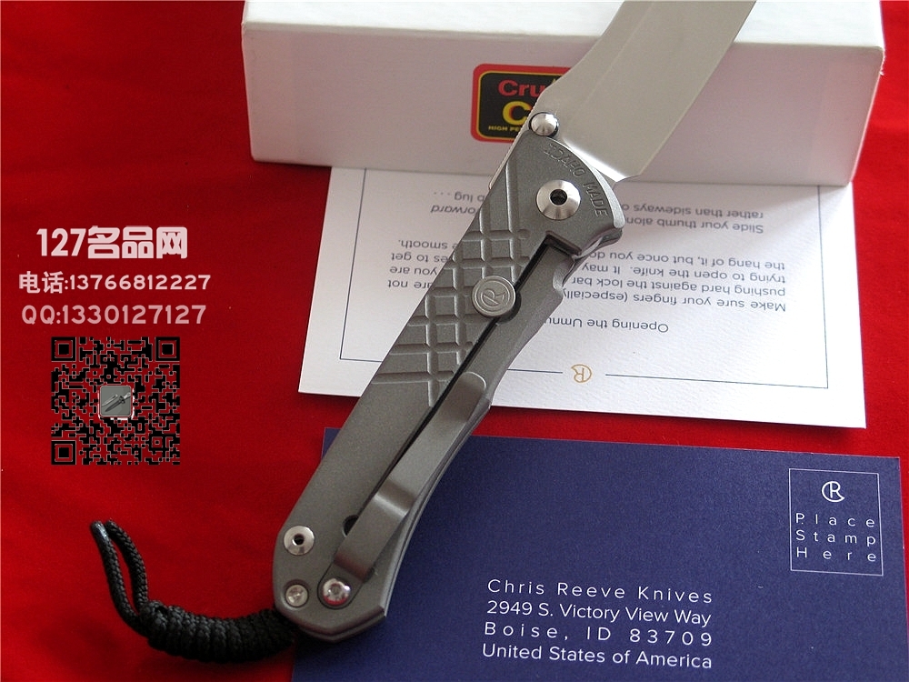 美国克里斯 里夫Chris Reeve S35VN新款T头酋长