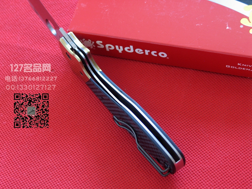 美国蜘蛛SPYDERCO C190CFP鲍伊风格斗刀127名刀网