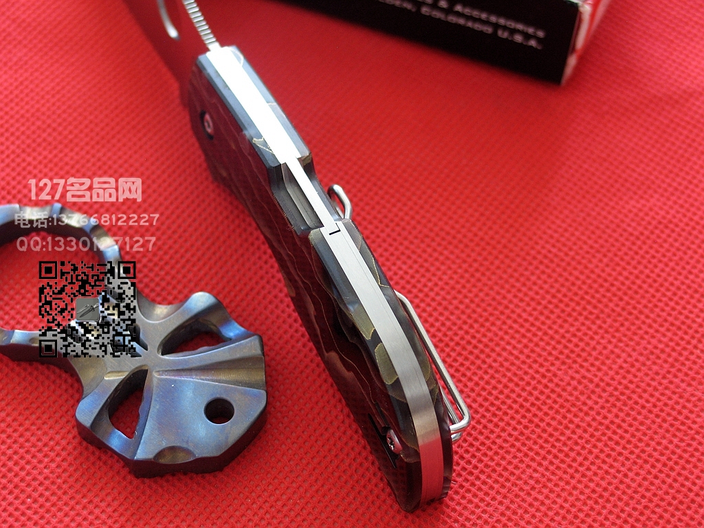 美国蜘蛛SPYDERCO C152RNP三维图案CTS XHP钢