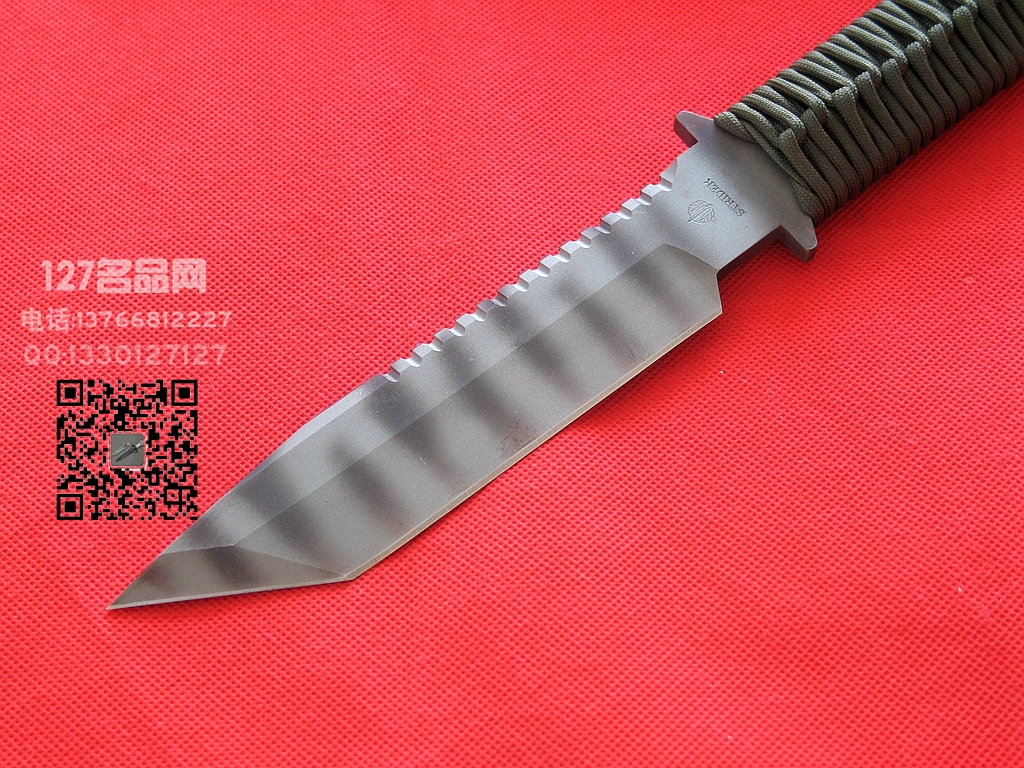 美国挺进者Strider SEAL2001野战刀火标127名品网