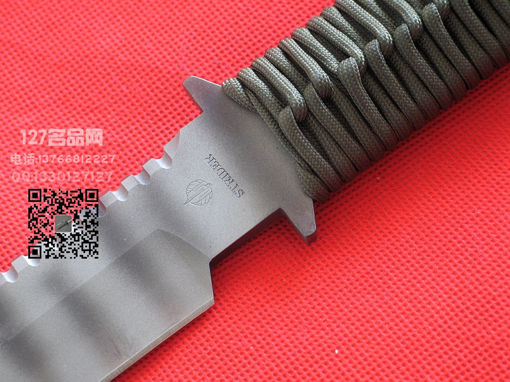美国挺进者Strider SEAL2001野战刀火标127名品网