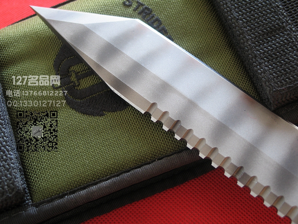 美国挺进者Strider SEAL2001野战刀火标127名品网