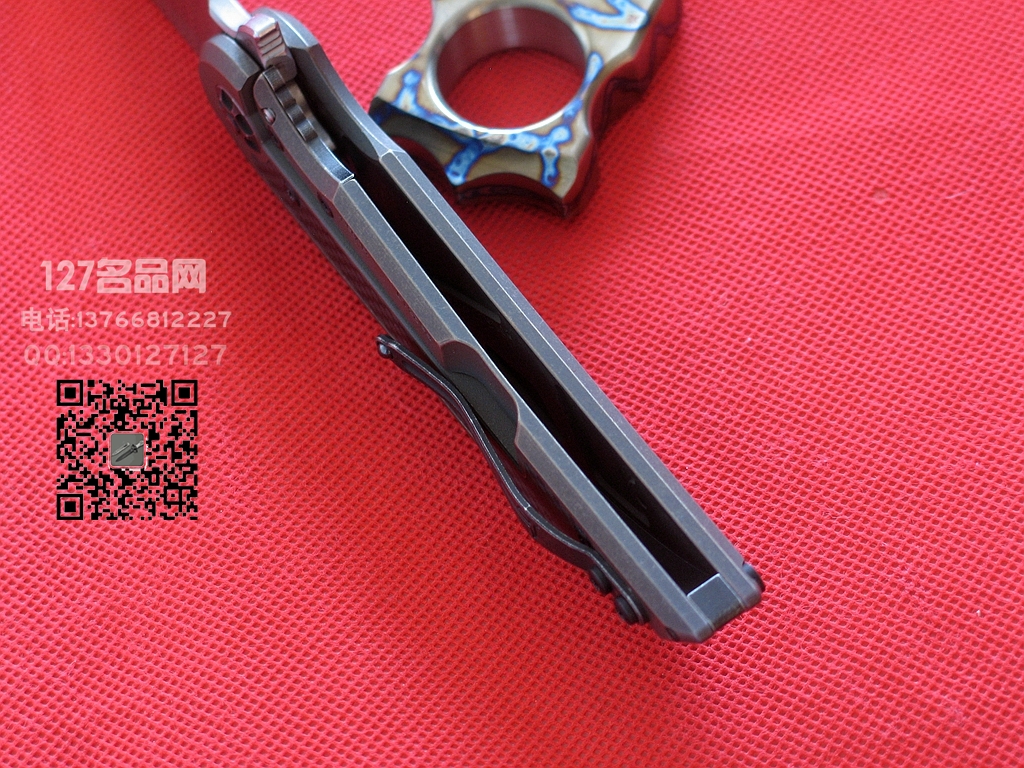 俄罗斯CKF M390日式Tanto机甲石洗快开折刀