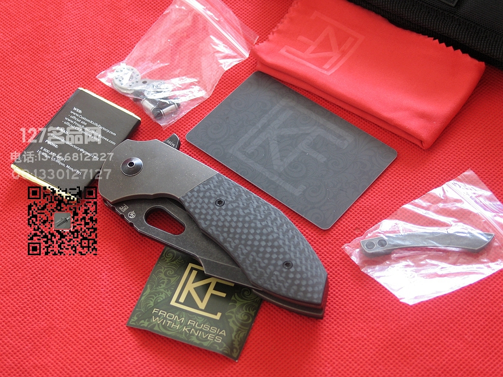 俄罗斯CKF/Matthew Christensen Spectra 粗壮折刀