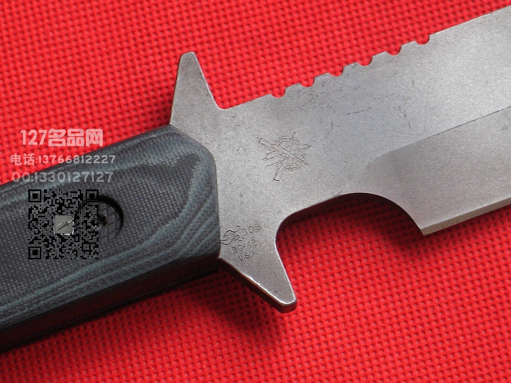 美国挺进者Strider D9双枪标BOS热处理BG-42钢早期版
