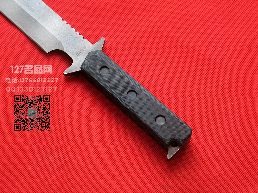 美国挺进者Strider D9双枪标BOS热处理BG-42钢早期版