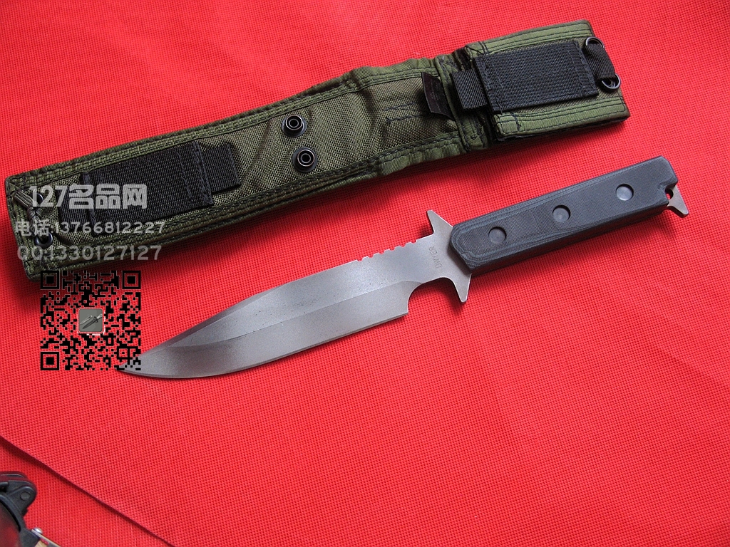 美国挺进者Strider D9双枪标BOS热处理BG-42钢早期版