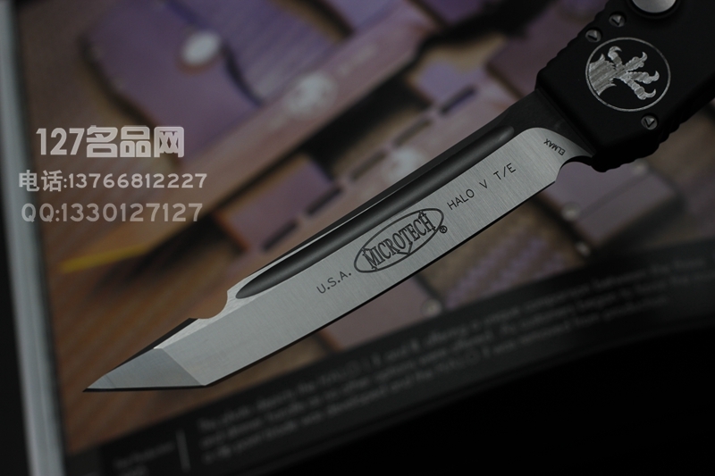微技术Microtech H.A.L.O V150军用版超弹力直跳名刀