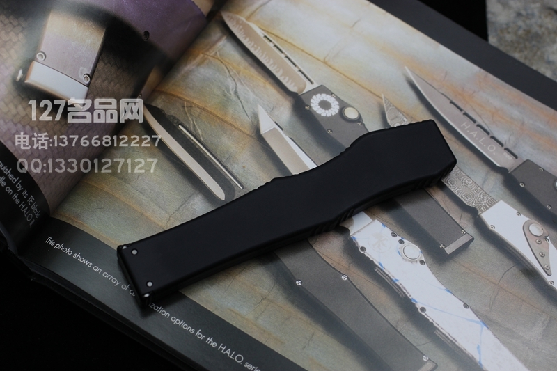 微技术Microtech H.A.L.O V150军用版超弹力直跳名刀