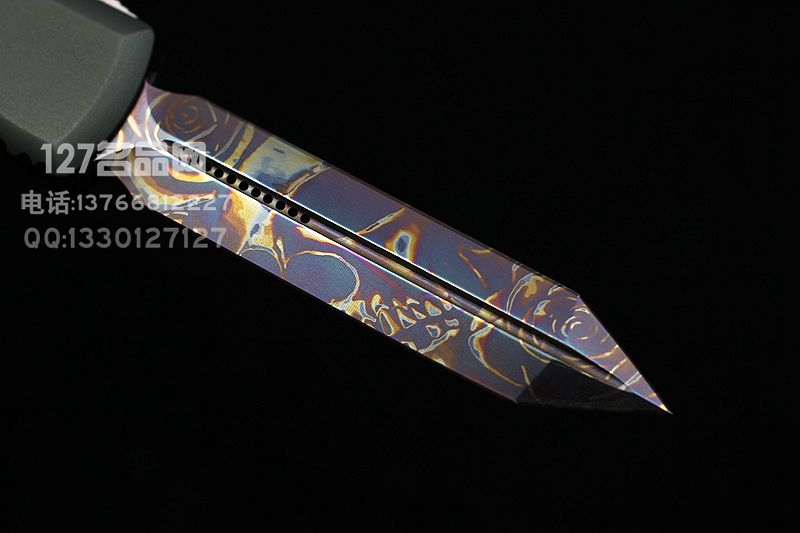 美国微技术Microtech UT-85 艺妓  剪头烧刃