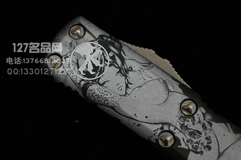 美国微技术Microtech UT-85 艺妓  剪头烧刃