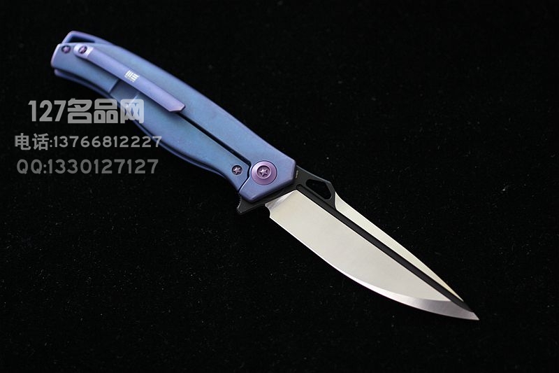 WE Knife 606A S35vn 基佬紫色 快开折刀