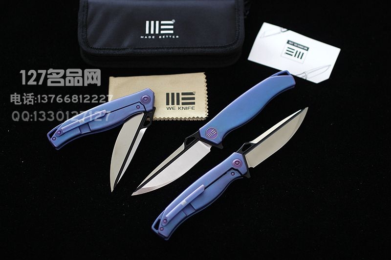 WE Knife 606A S35vn 基佬紫色 快开折刀