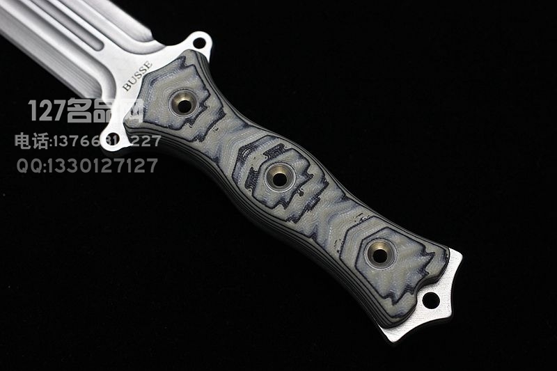 美国巴斯BUSSE V8 双刃短剑 INFI钢材 