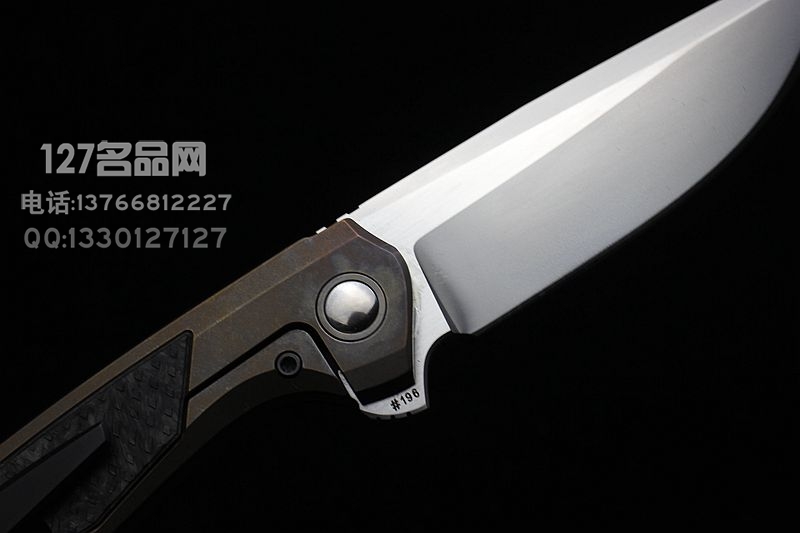 俄罗斯CKF  斯维奇Switch M390 快开折刀手工限量版