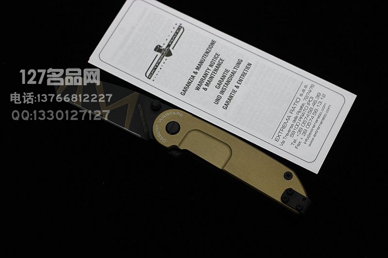 Extrema Ratio意大利极端武力 BF1 CT 沙色折刀