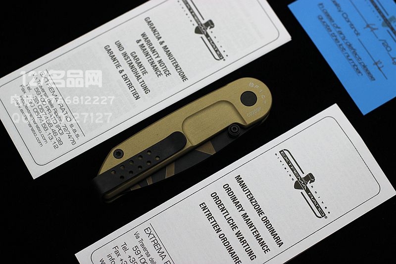 Extrema Ratio意大利极端武力 BF1 CT 沙色折刀