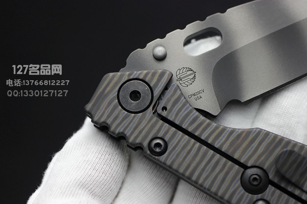 美国挺进者Strider SMF T头虎纹战术折刀