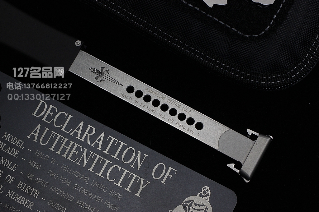美国微技术Microtech HALO 6光晕剑标地狱犬