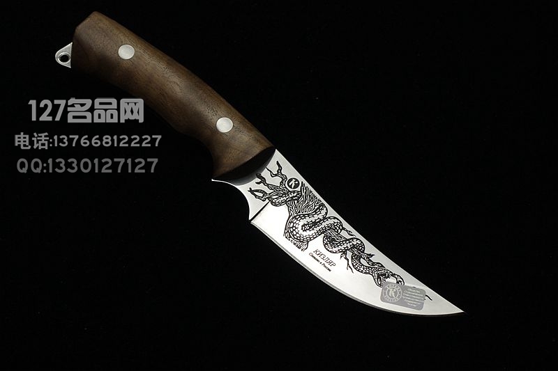 俄罗斯 Kizlyar基兹利亚尔 斑蝰-2 藤黄檀手柄