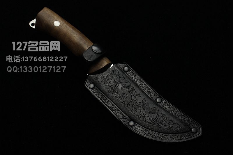 俄罗斯 Kizlyar基兹利亚尔 斑蝰-2 藤黄檀手柄