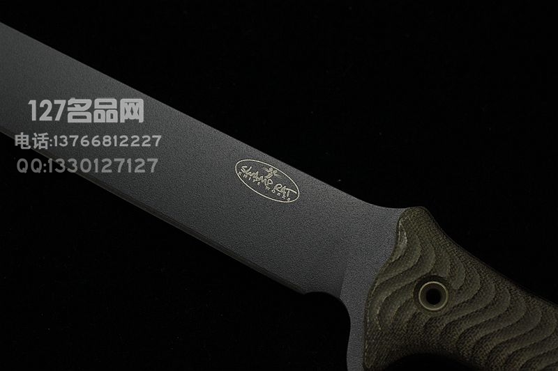 美国巴斯BUSSE 定制版大型战斗刀 沼泽鼠