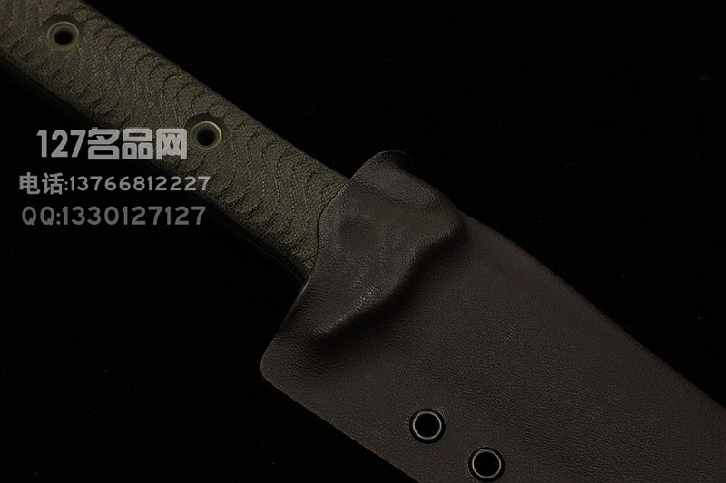 美国巴斯BUSSE 定制版大型战斗刀 沼泽鼠